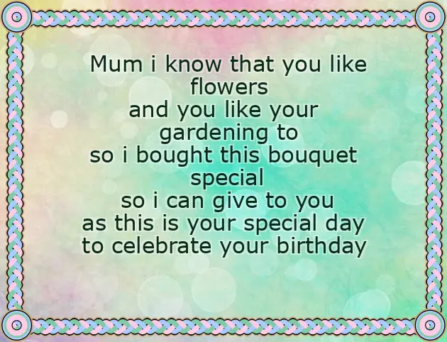 Special Mum Birthday Quotes