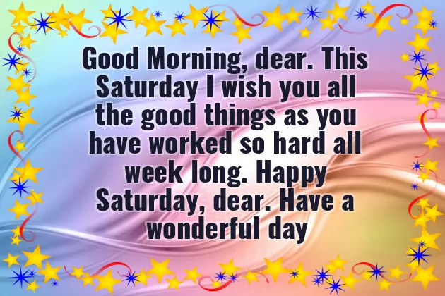 Saturday Wishes Saturday Wishes