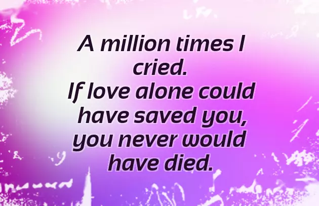 Memorial Verses For Son Memorial Verses For Son