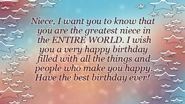 My Beautiful Niece Happy Birthday