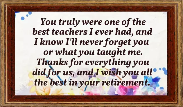 Retirement Wishes To Daddy