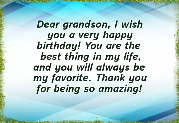 Birthday Wishes For Our Grandson Birthday Wishes For Our Grandson