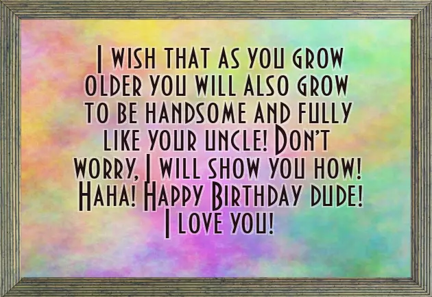 Blessing Birthday Wishes For Nephew From Aunt