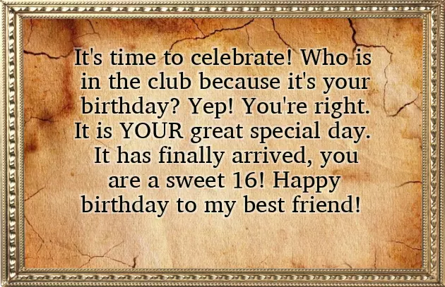 Birthday Wishes For 16 Year Old Boy