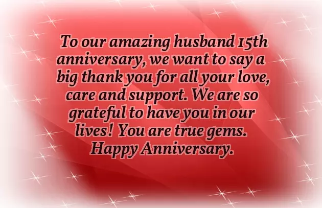 15 Year Anniversary Quotes For Husband