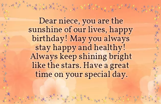 Birthday Wishes For My Beautiful Niece