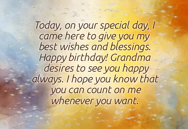 New Granddaughter Wishes