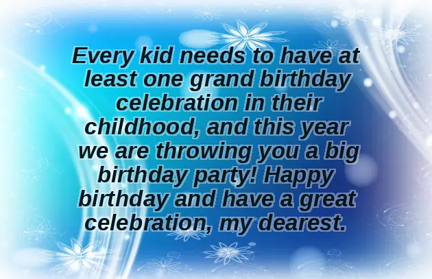 Birthday Greetings For Kids