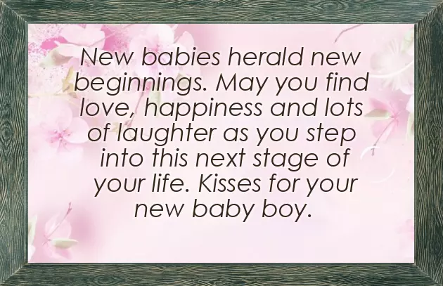 Congratulations On The Birth Of Your Son
