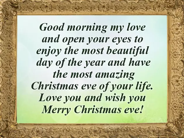 Christmas Good Morning Wishes