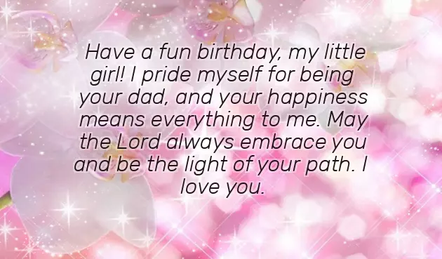 Birthday Wishes For Little Girl Baby