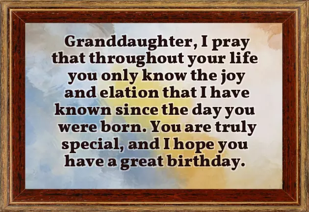 18Th Birthday Wishes For Granddaughter