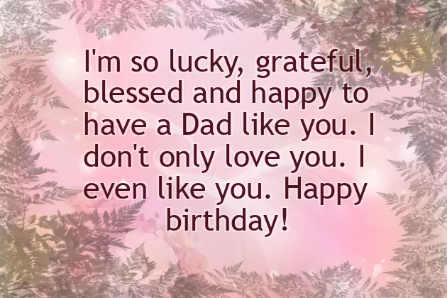 For Dad Birthday Wishes