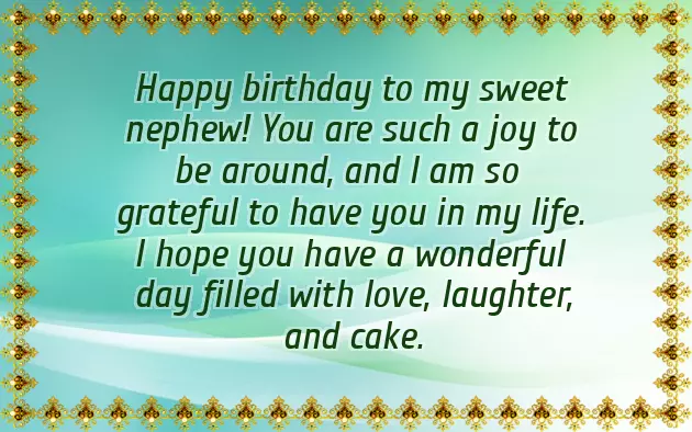 Happy Birthday To Best Nephew Happy Birthday To Best Nephew