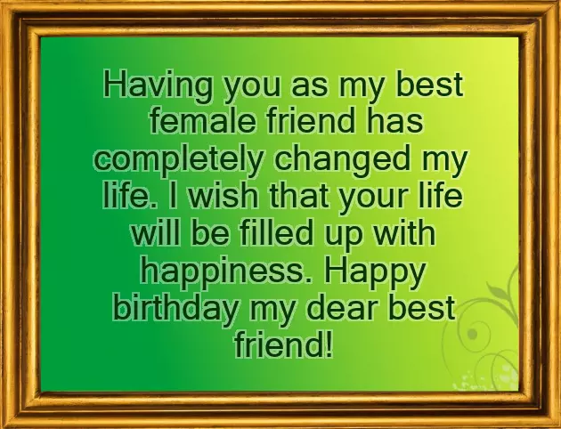 Sweet Birthday Wishes For A Female Friend Sweet Birthday Wishes For A Female Friend