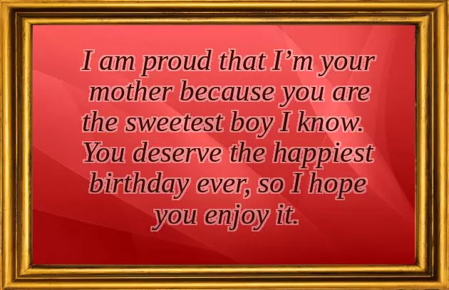 Small Boy Happy Birthday Wishes