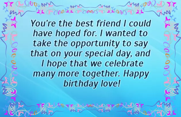 Thank You Message To Best Friend For Birthday Wishes Thank You Message To Best Friend For Birthday Wishes