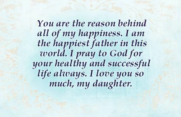 Greetings To My Daughter