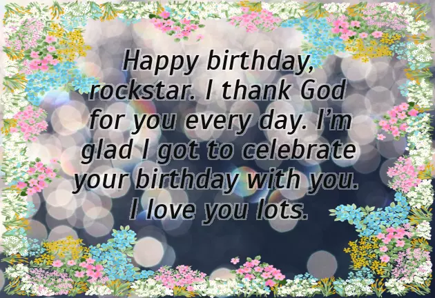 Greetings To Boyfriend Birthday