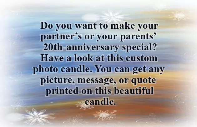 20Th Wedding Anniversary Gift 20Th Wedding Anniversary Gift
