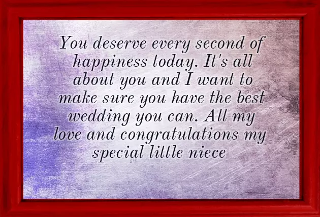 Wedding Wishes To Niece And Husband