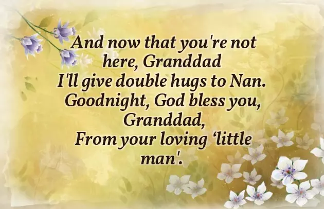 Poem For Grandfather Poem For Grandfather