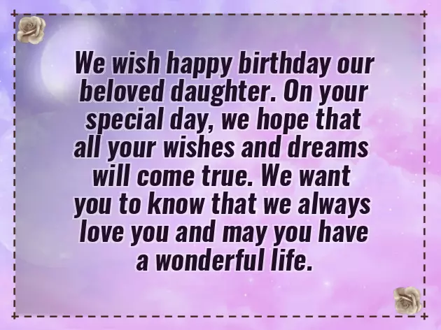 Happy Birthday To My Beautiful Daughter Quotes Happy Birthday To My Beautiful Daughter Quotes