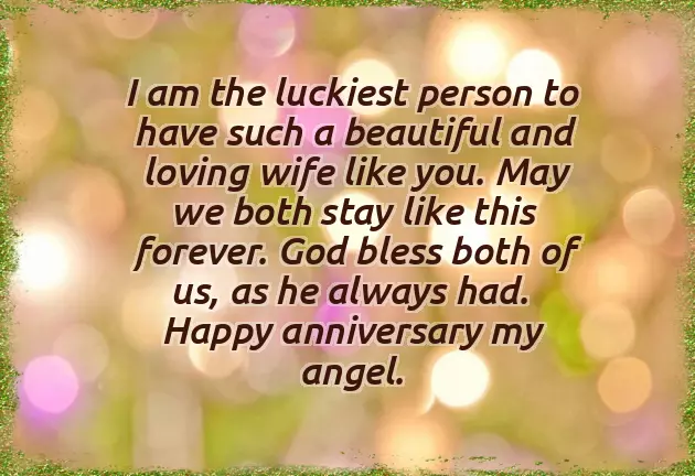 Happy Anniversary My Wife Status