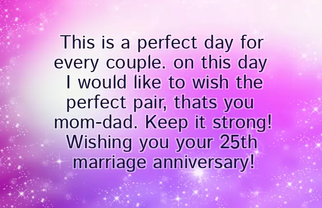 Anniversary Wishes To Mom And Dad From Daughter