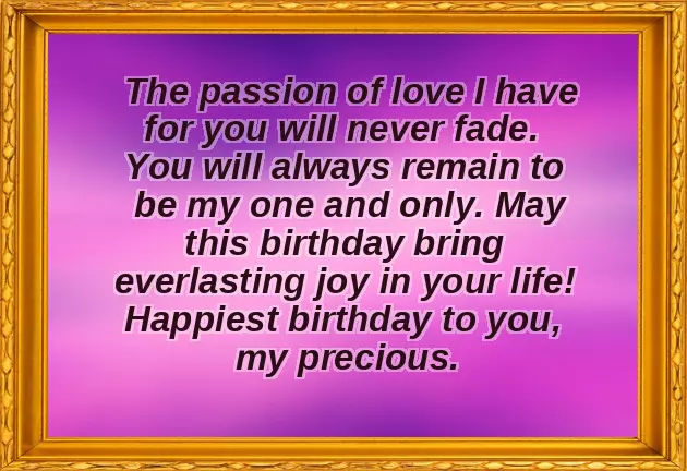 Birthday Wishes For Sweetheart