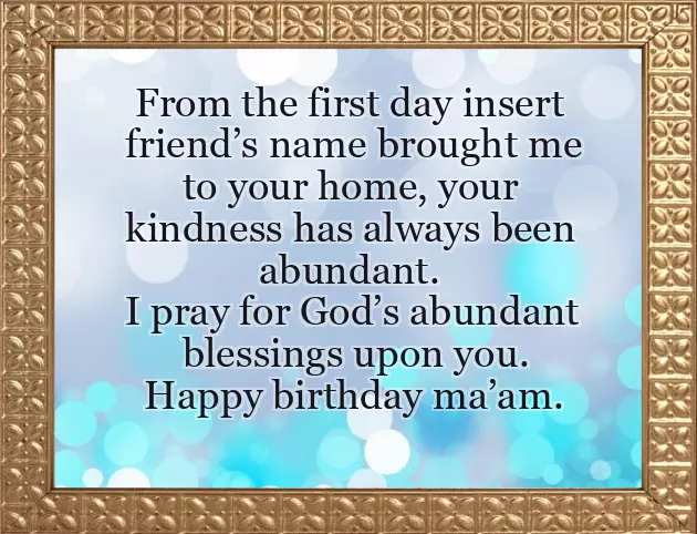 Happy Birthday To Friends Mom