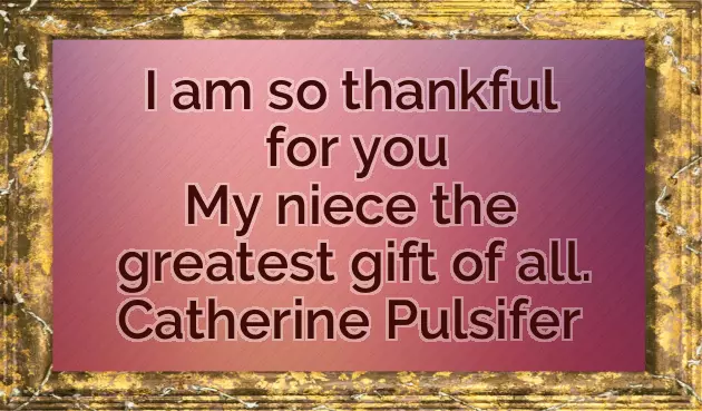 Birthday Words For Niece