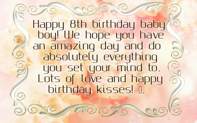 Birthday Quotes For 8 Year Old Daughter