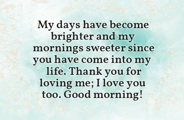 Interesting Good Morning Message