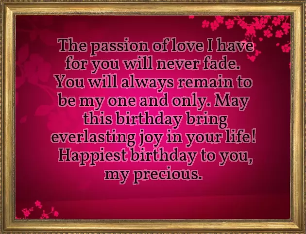 Short And Sweet Birthday Wishes For Girlfriend