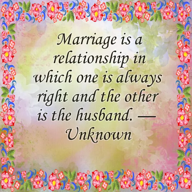 Marriage Pic Caption