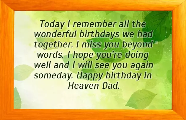 Birthday Wishes For Dad In Heaven From Daughter Birthday Wishes For Dad In Heaven From Daughter