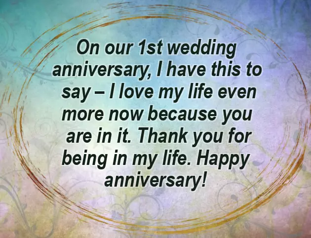 Happy Anniversary Wishes To Wife In English