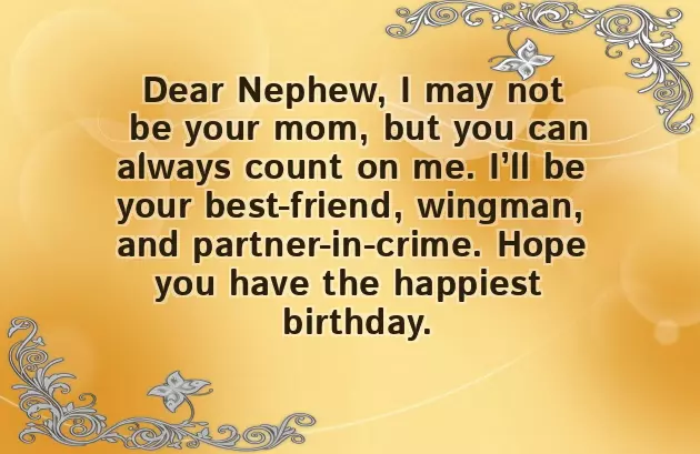 Birthday Poem For Nephew