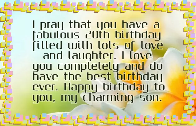 Happy 20Th Birthday To My Niece