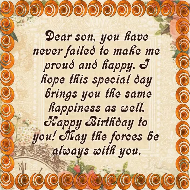 Birthday Wishes For My Adult Son