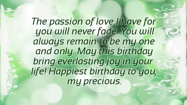 Telling Your Girlfriend Happy Birthday