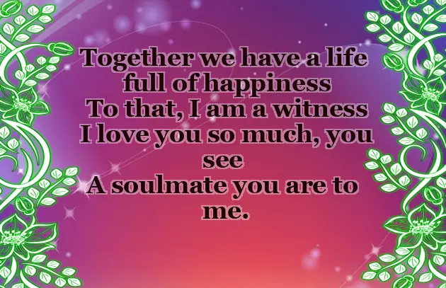 Poem For Soulmate Poem For Soulmate