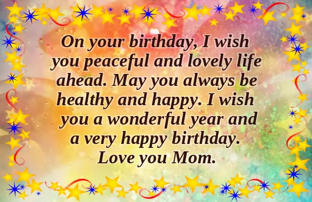 Birthday Wishes Mom To Son Birthday Wishes Mom To Son