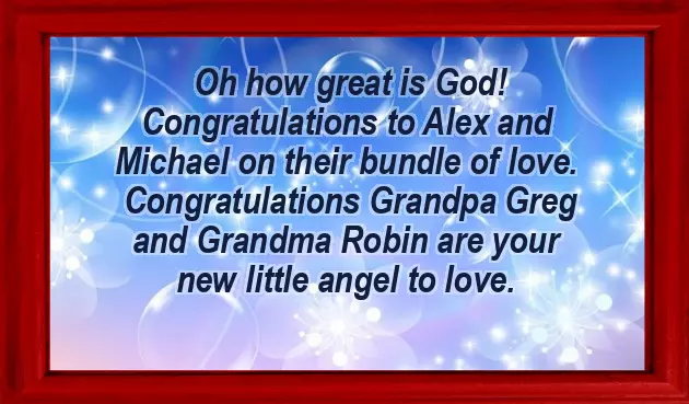 Congratulations To Be Grandparents Congratulations To Be Grandparents
