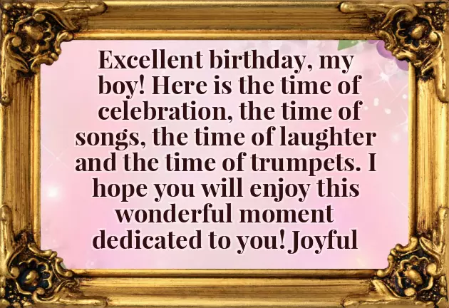 18Th Birthday Wishes To Son