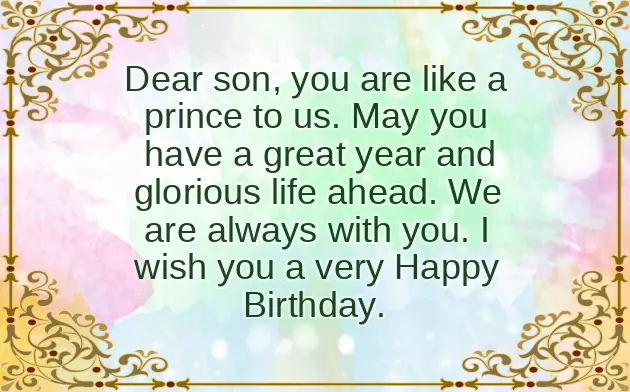 I Wish You A Very Happy Birthday