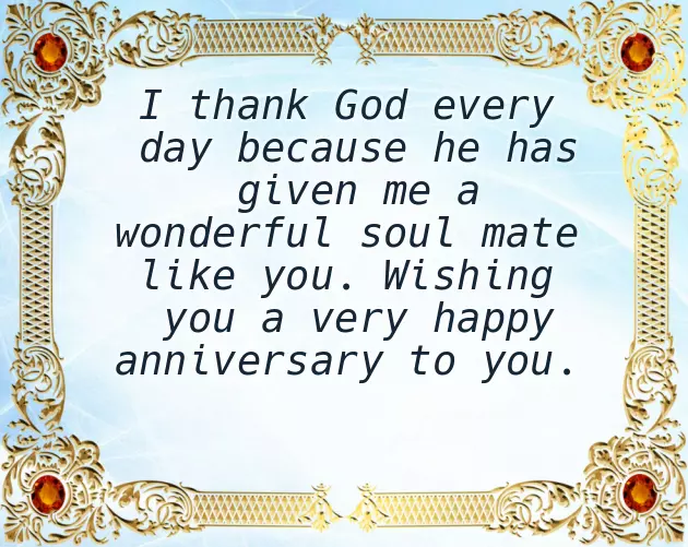 Spiritual Wedding Anniversary Wishes