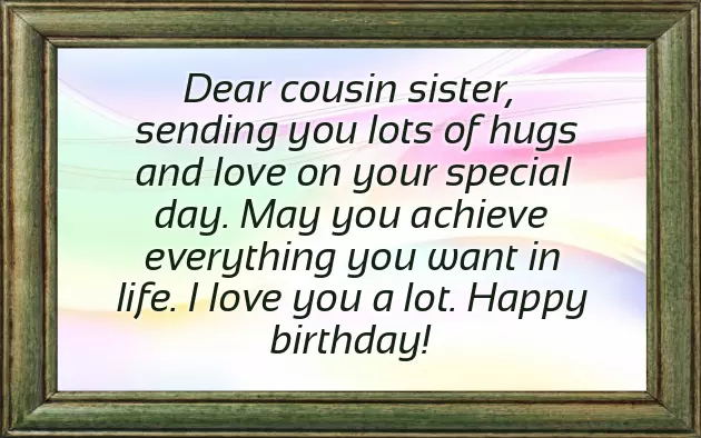 Birthday Messages For A Cousin Brother