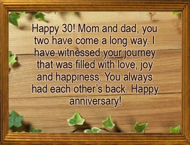Mom Dad Anniversary Status In English